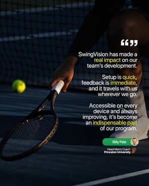 Image post by @swingvisionapp on Instagram