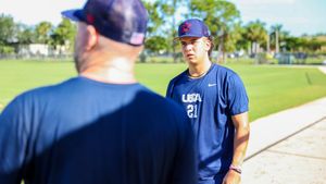 Image post by @USABaseball18U on Twitter