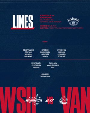 Image post by @Capitals on Twitter