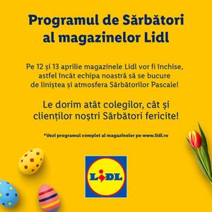 Image post by @lidlromania on Instagram