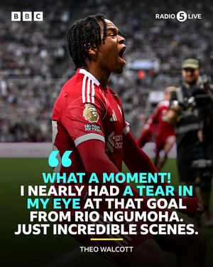 Image post by @5liveSport on Twitter