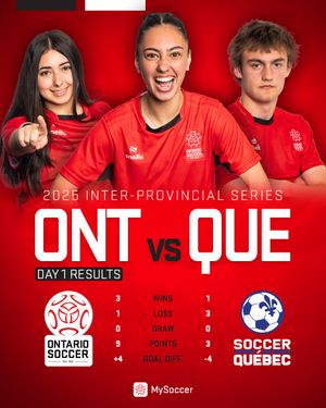 Image post by @ontario_soccer on Instagram