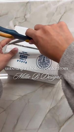 Video post by @milliebdesigns on Facebook