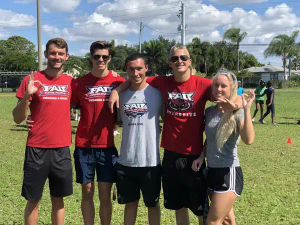 Image post by @FAUAthletics on Facebook