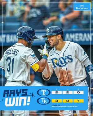 Image post by @raysbaseball on Instagram