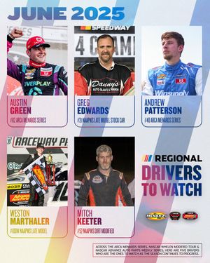Image post by @NASCARRegional on Twitter