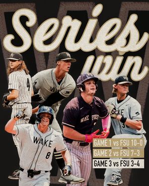 Image post by @wakebaseball on Instagram