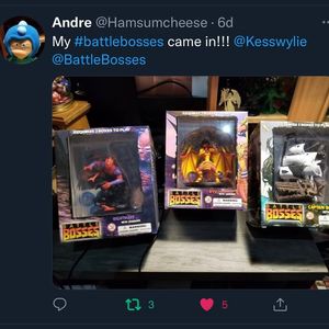 Image post by @BattleBossesGame on Facebook