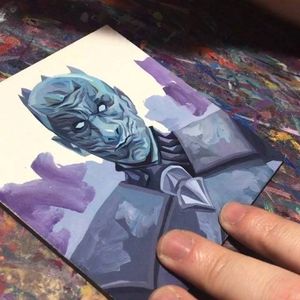 Video post by @RichPellegrinoArt on Facebook