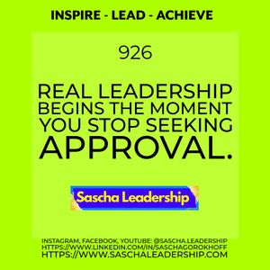 Image post by @sascha.leadership on Instagram