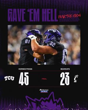 Image post by @tcufootball on Instagram
