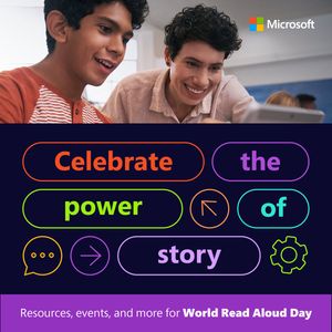 Image post by @MicrosoftEDU on Twitter