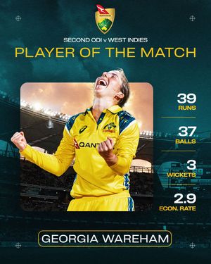 Image post by @auswomencricket on Instagram