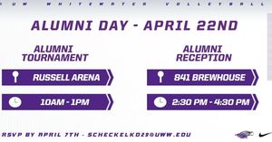 Image post by @uwwhitewatervolleyball on Instagram