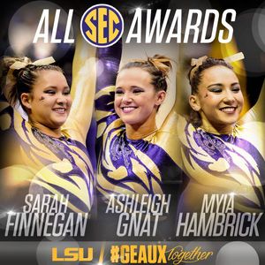 Image post by @lsugym on Instagram