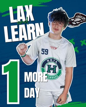 Image post by @JR Hoyas Lacrosse on Facebook