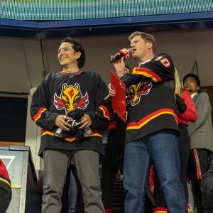 Image post by @nhlflames on Instagram