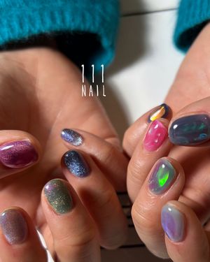 Image post by @111nail_omotesando on Instagram