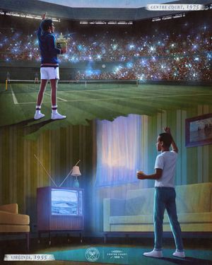 Image post by @Wimbledon on Twitter
