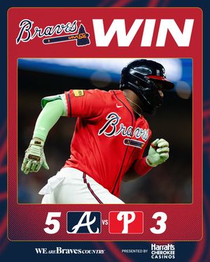 Image post by @braves on Instagram