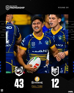 Image post by @NRL on Twitter