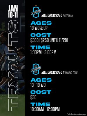 Image post by @switchbacksfc on Instagram