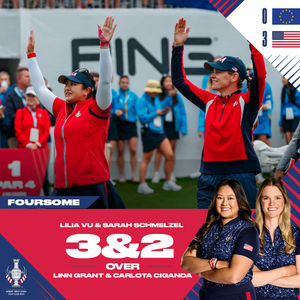 Image post by @SolheimCupUSA on Twitter