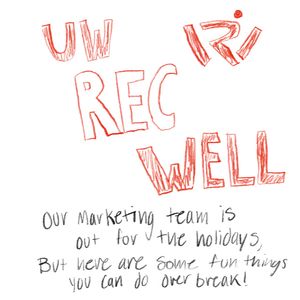 Image post by @uwrecwell on Instagram