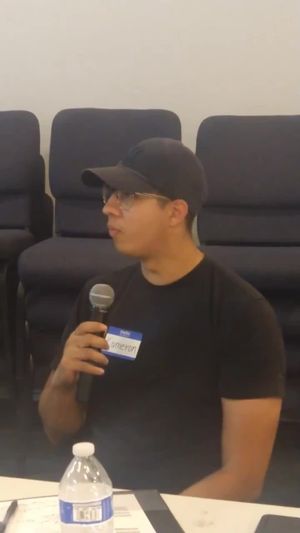 Video post by @mentor4changeLA on Facebook