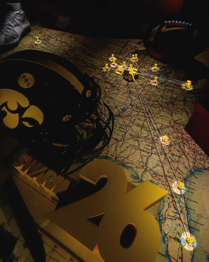 Image post by @hawkeyefootball on Instagram