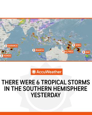 Image post by @accuweather on Instagram