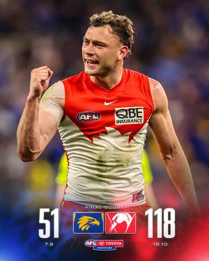 Image post by @AFL on Twitter