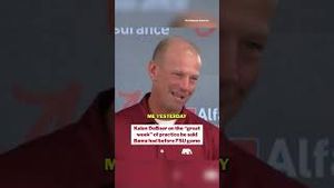 Video post by @cbssportscfb on YouTube