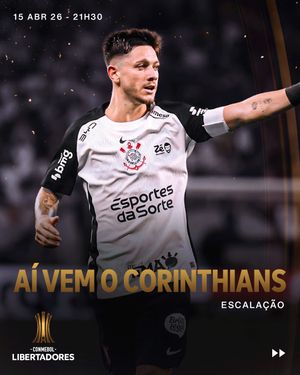 Image post by @corinthians on Instagram
