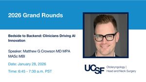 Image post by @UCSF_OHNS on Twitter