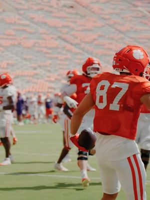 Image post by @clemsonfb on Instagram