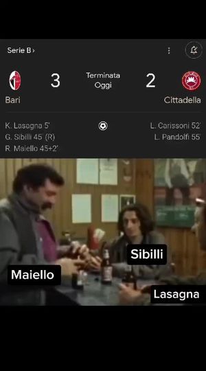 Video post by @sscalciobari on TikTok