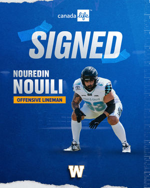 Image post by @wpgbluebomberscfl on Instagram