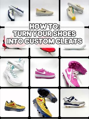 Image post by @customcleats on Instagram