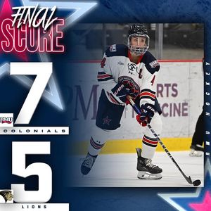 Image post by @RMUAthletics on Facebook