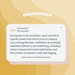 Image post by @dressember on Instagram