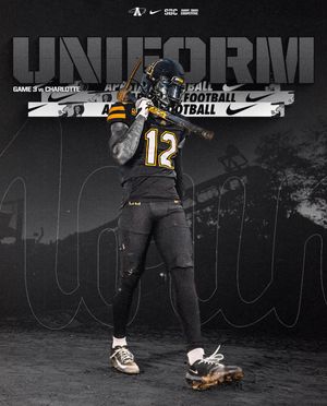 Image post by @appstate_fb on Instagram
