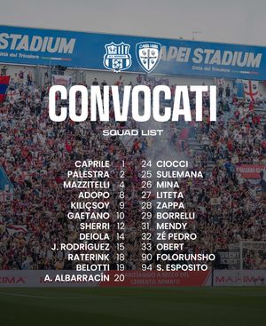 Image post by @cagliaricalcio on Instagram