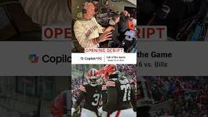 Video post by @browns on YouTube