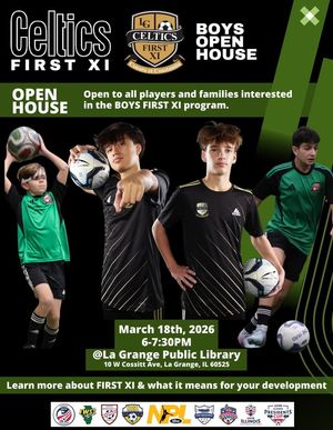 Image post by @TheCelticsSoccerClub on Facebook
