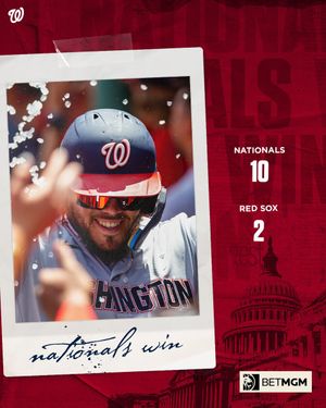 Image post by @Nationals on Twitter