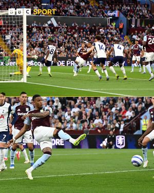 Image post by @BBCSport on Twitter