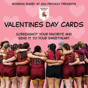 Image post by @womensrugbyatasu on Instagram