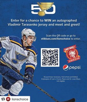 Image post by @stlouisblues on Instagram
