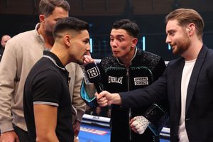 Image post by @MatchroomBoxing on Twitter/X